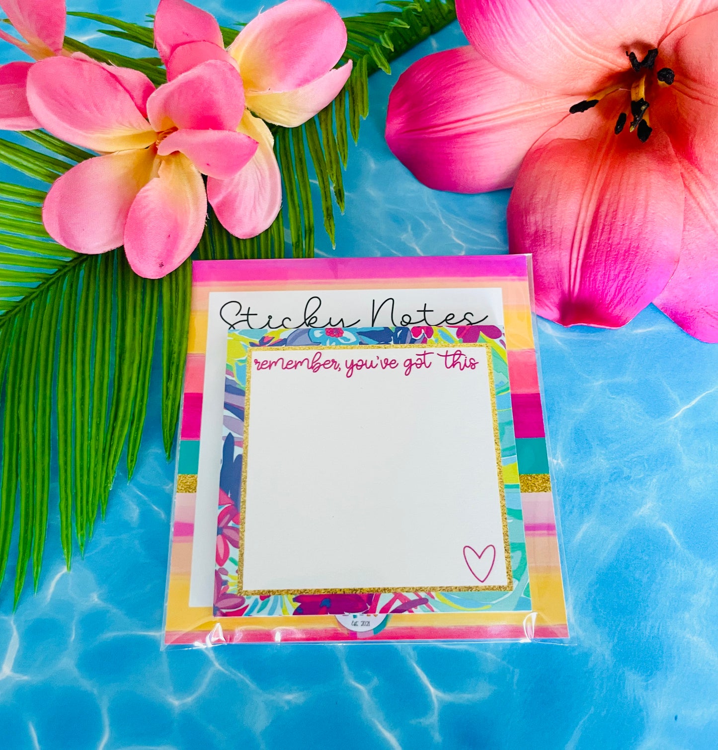 Let's Be TROPICAL Sticky Notes