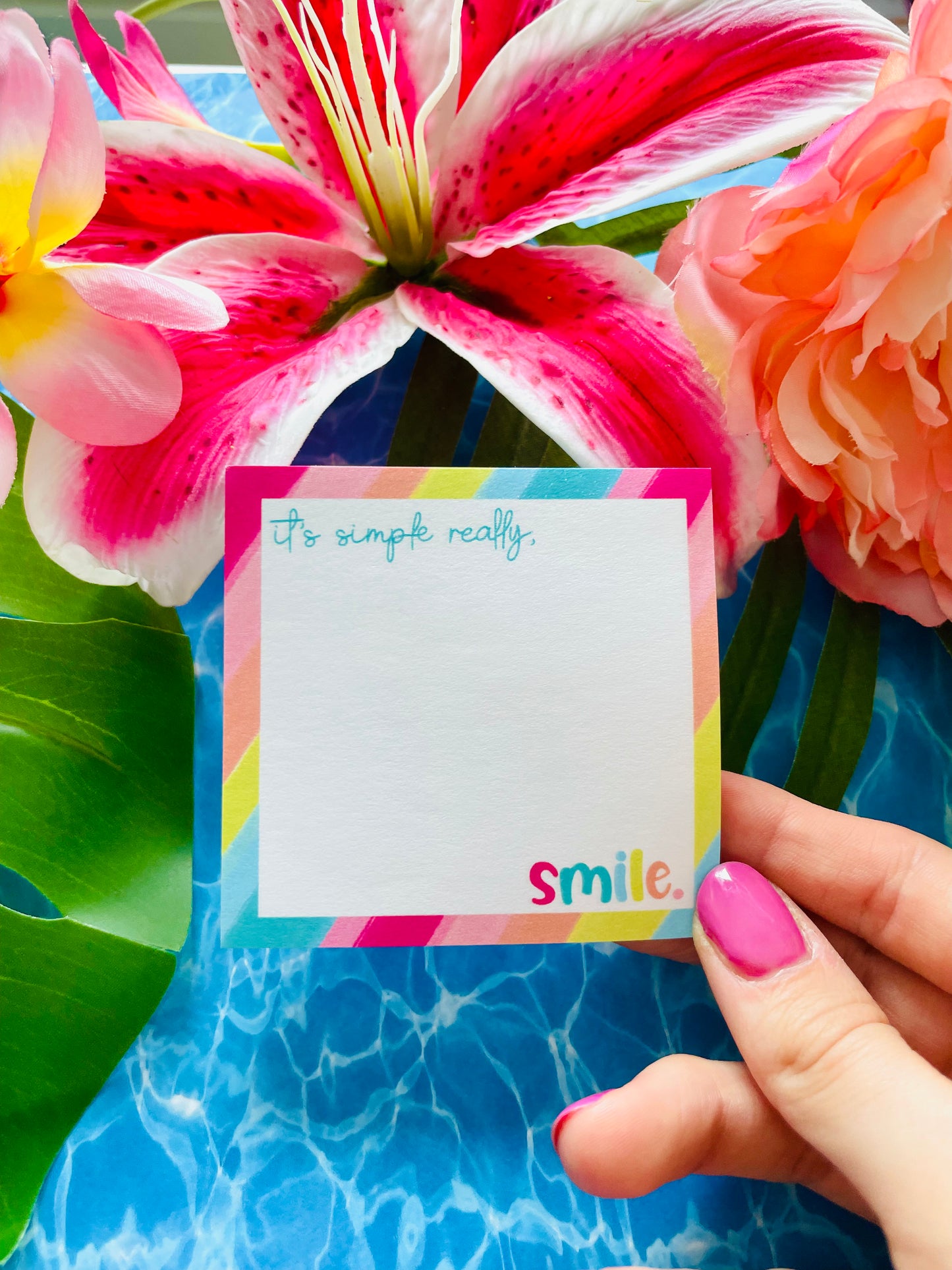 It's Simple Really, SMILE Sticky Notes