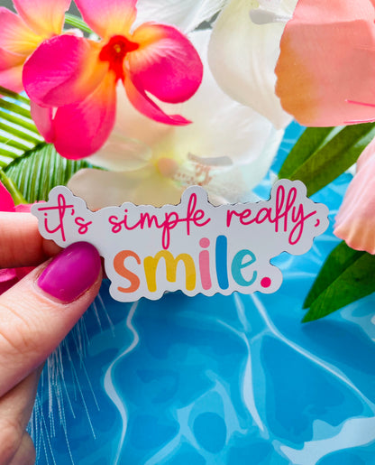 It's Simple Really, Smile MAGNET