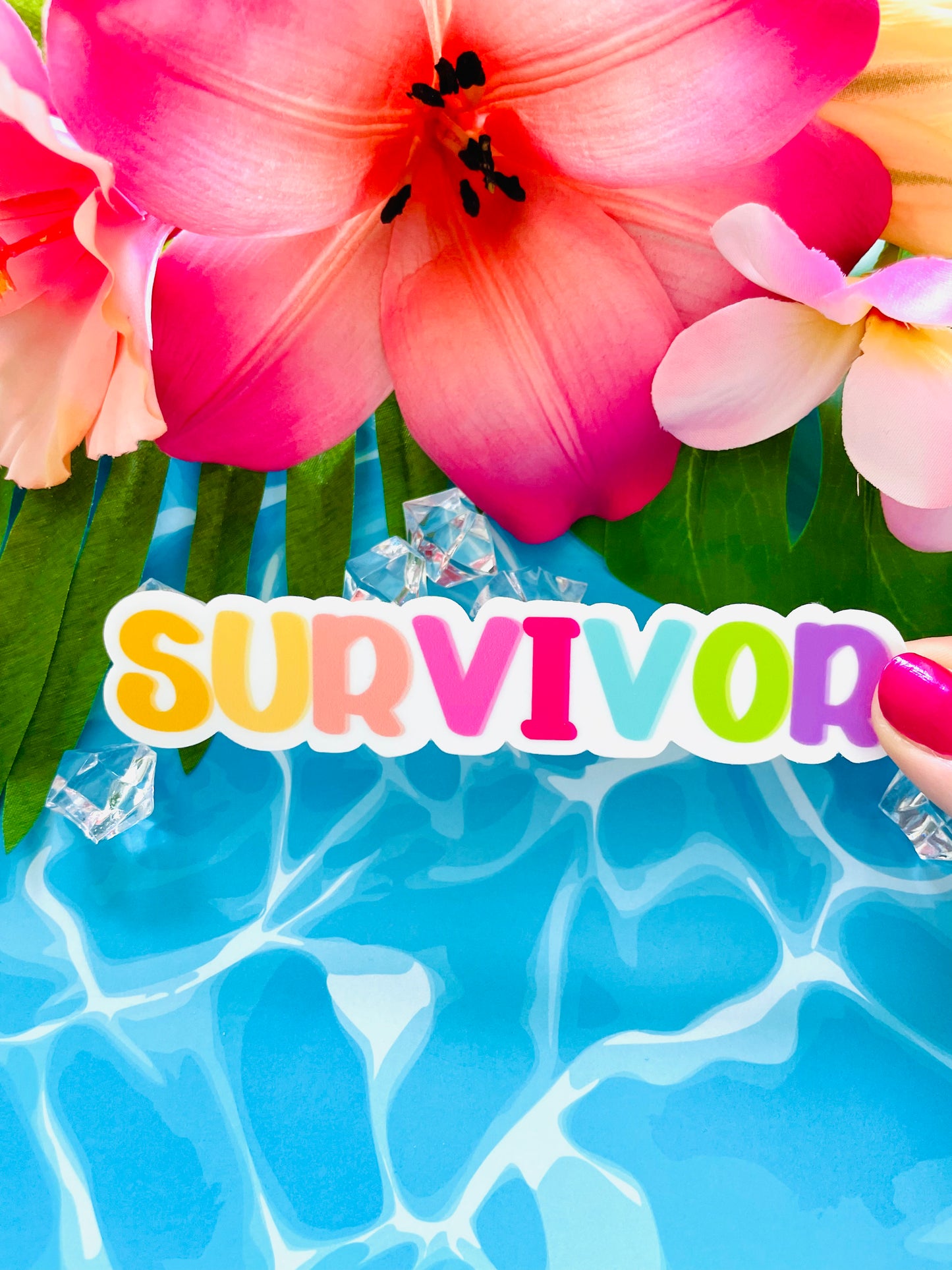 Survivor MATTE Finish Sticker