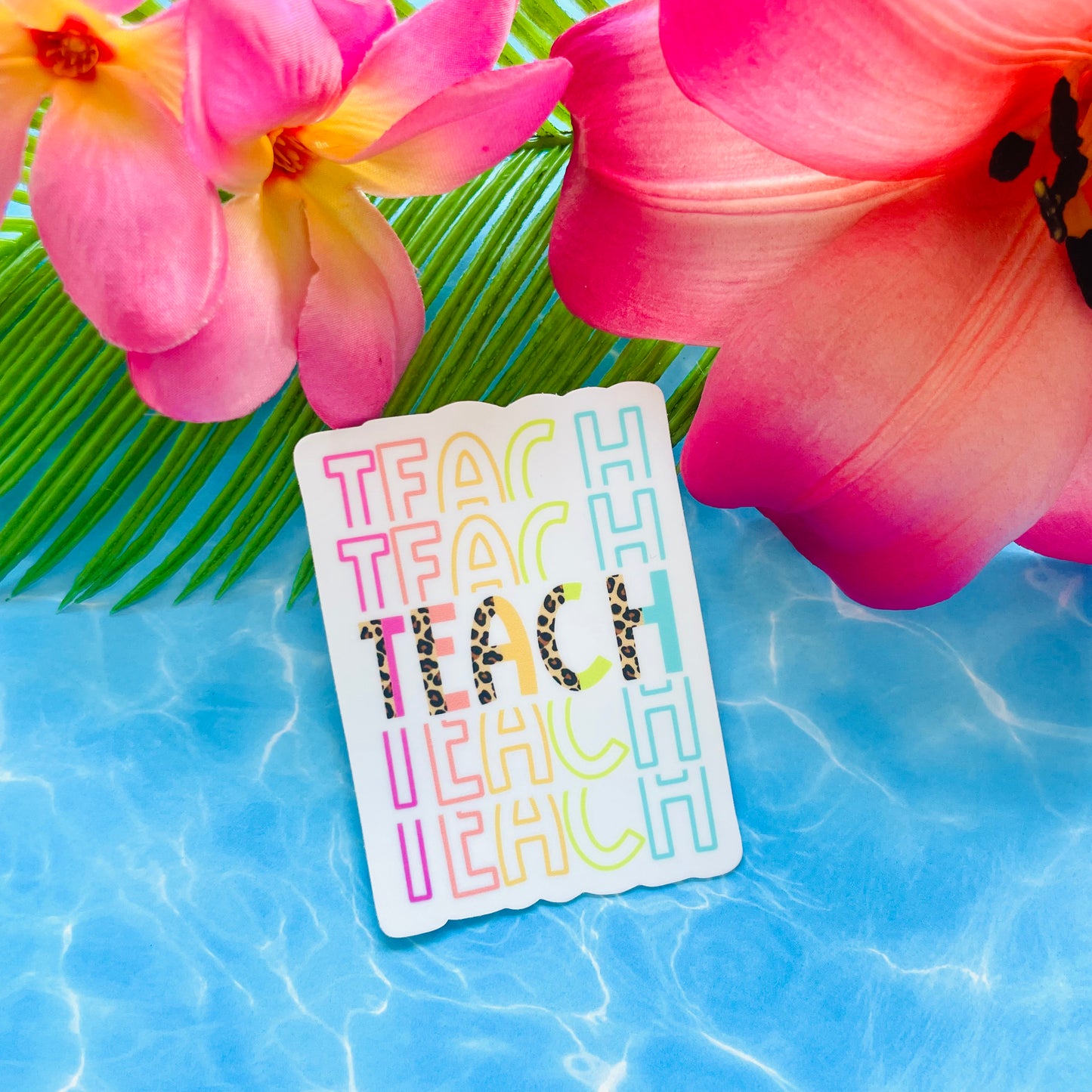 Teach, Mama, Coach, Nurse MATTE Finish Sticker