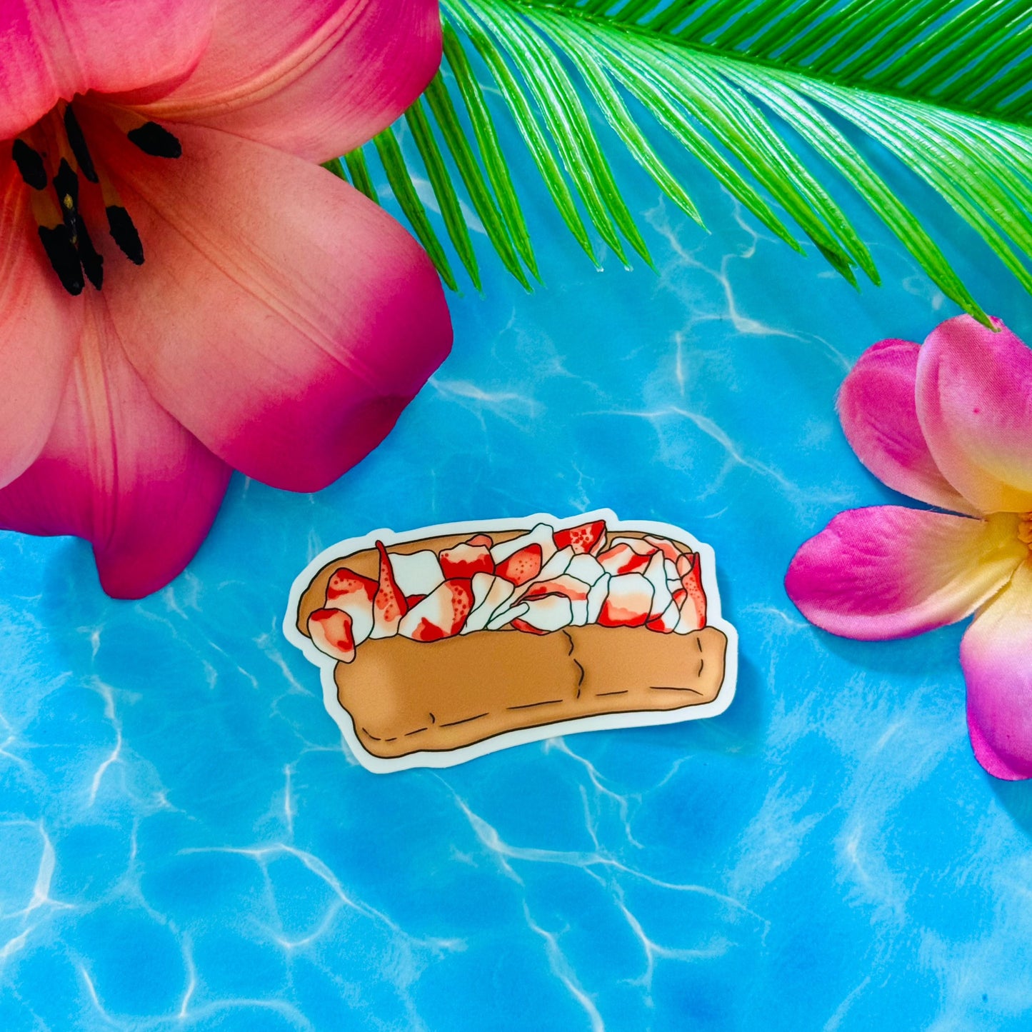 Solo Lobster Roll MATTE Finish Sticker