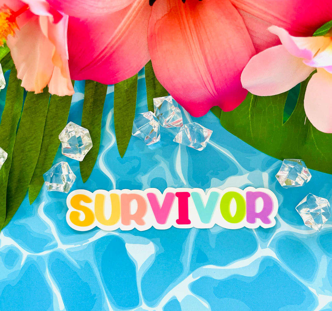 Survivor MATTE Finish Sticker