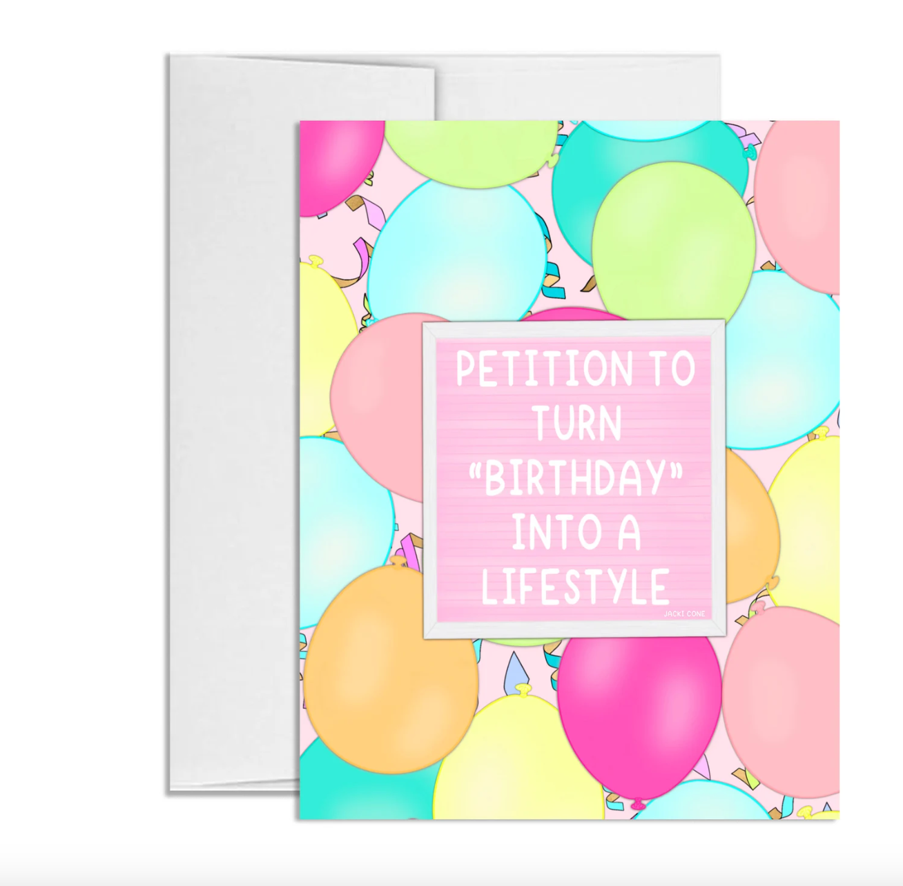 Petition to Turn "Birthday" Into a Lifestyle GLOSSY Birthday Card