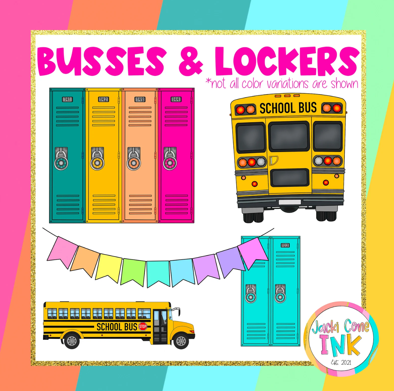 350+ Piece Teacher & School Themed CLIPART Kit