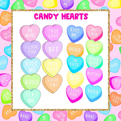 70+ Piece Valentine's Day Themed CLIPART Kit PLUS 4 Wallpapers