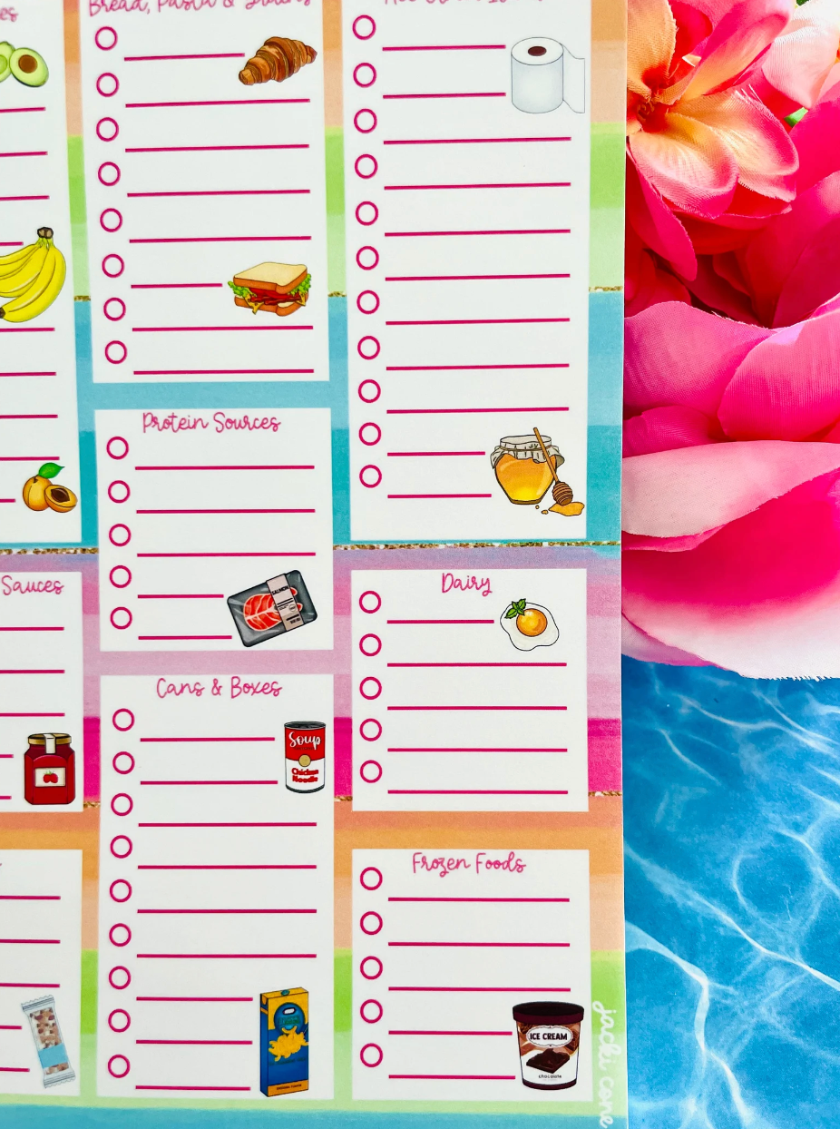 The ULTIMATE Grocery Shopping List