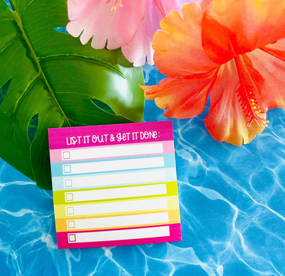 List It Out & Get It Done Sticky Notes